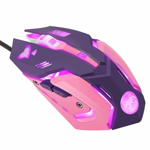 USB Wired 6 Buttons Ergonomic 2400dpi Optical Gaming Mouse